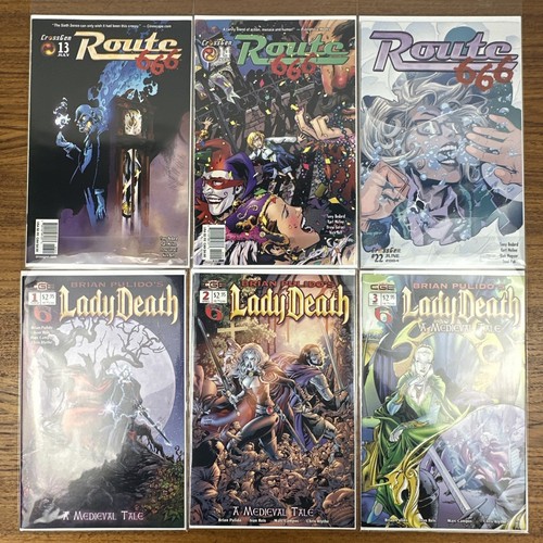 CrossGen Snake Plissken #1 (ABC), #2 (AB) + Lady Death, Route 666 + Más - 35 - Imagen 13 de 20