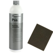 Koch Chemie Plast Star siliconölfrei Pss 1l inkl. Schwamm für Kunststoffpflege