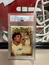 2023-24 Finest #MA-JS Julian Strawther Masters RC Auto 1/1 Superfractor PSA 9/10