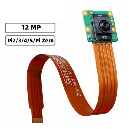Pour Al Camera avec Capteur 12MP pour IMX500 pour Pi 2/3/4/Pi Zero/Pi 5 S4Z5 - Afbeelding 4 van 6