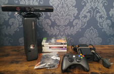 Microsoft Xbox 360 Kinect & Kinect Sports Game Bundle 250GB Black Console