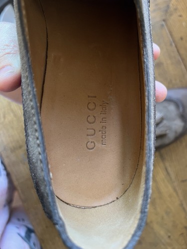 NWOB Men’s Gucci Dress Shoes Slip On tassel G11 USA 11.5 - Picture 6 of 7