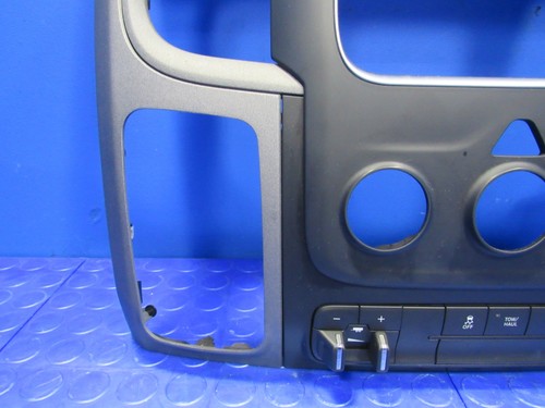 13-20 Dodge Ram Heater Instrument Radio Bezel Dash Trim Silver/Gray 5060 - Picture 2 of 13