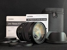 Sigma 24-70mm f/2.8 DG OS HSM Art 017 Lens Canon EF - Excellent+++ w/Box - Japan