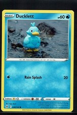 Carta Pokemon Yuka Morii Ducklett 046/196 inglese origine perduta non holo quasi nuova