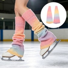 Figure Skating Leggings Ankle Warmers for Ice Dance Ballet Women
