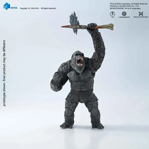 Hiya Toys Exquisite Basic Series Kong Godzilla x Kong The New Empire 6" Figure - Picture 7 of 8