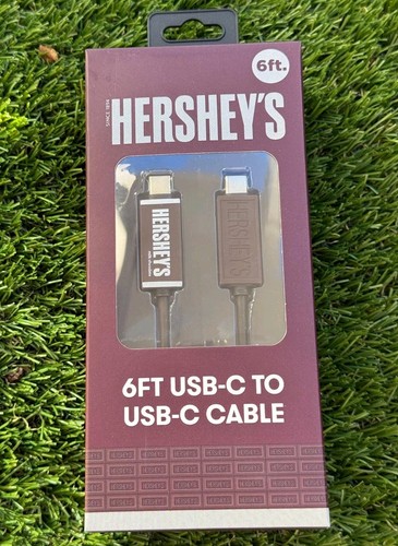Hershey’s 6 ft USB C To USB C Charging Cable : Hershey Official License Product - Picture 1 of 4