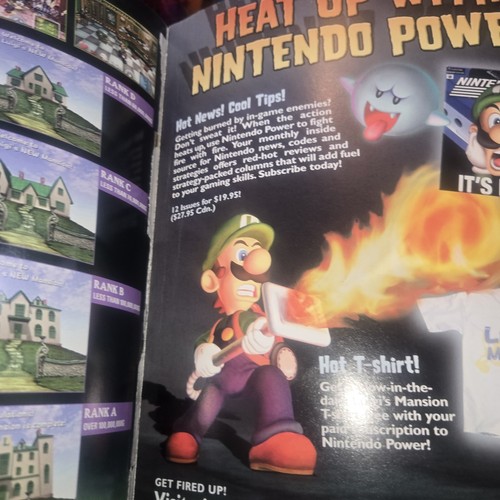 Official Nintendo Luigi's Mansion Player's Guide No Poster - Picture 8 of 8
