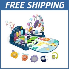 Baby Play Mat with Kick-Activated Piano