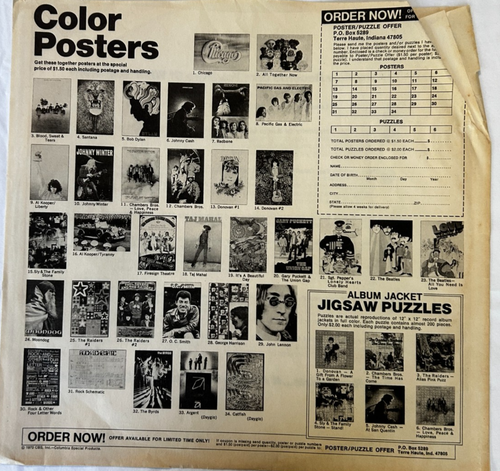 Bruce Springsteen - The Wild, Innocent & E Street Shuffle 1973 LP - Shrink, Hype - Picture 7 of 9