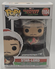 Funko Pop! Vinilo: Marvel - Star-Lord #1104 Holiday Bobblehead SIN CAJA
