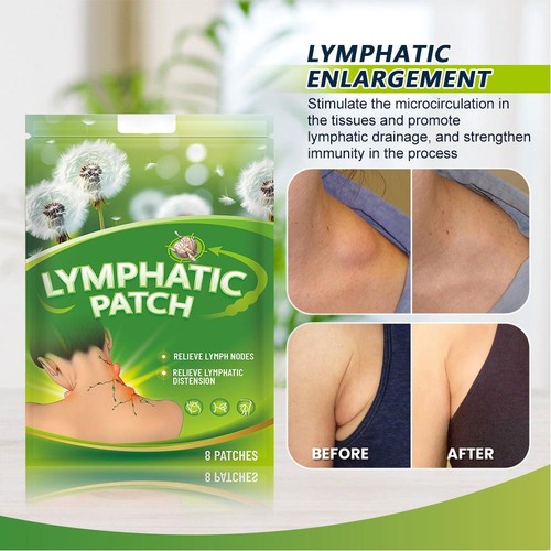Lymphatic Detox Patch - For Swollen Lymph Glands, Parametrial Lymph, 8Patches❃ - Picture 9 of 9