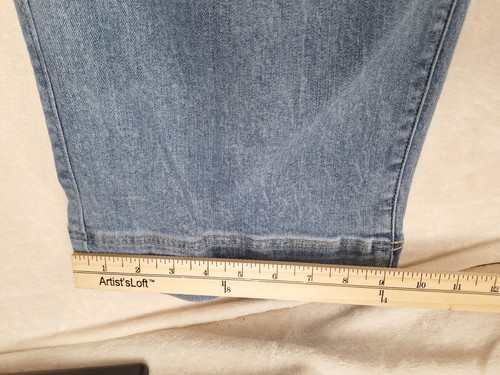Lane Bryant Flex Magic Waistband Jeans High Rise Straight Size 24 Relaxed 44x31 - Picture 7 of 13