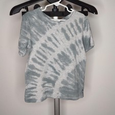 NWT Splendid Boy's Gray Tie-Dye 2 Piece Set Shirt/Shorts Size 7