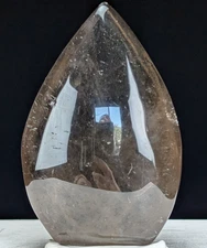 Smokey Quartz Freeform Teardrop Ornament Tower Crystal gemstone Reiki