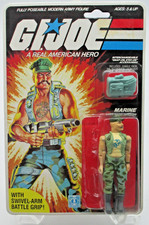 GUNG-HO G.I. JOE 1984 32 Back Series 2 Hasbro Marine Sealed on Card MOC 1983