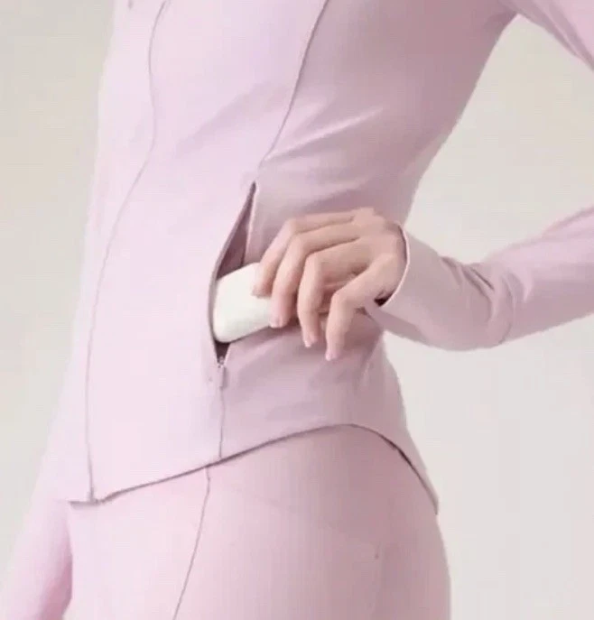 NWT ATHLETA Salutation Jacket  Plus 1X | Begonia Pink #657490 NEW - Image 4 of 4