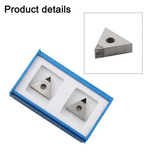 PCD Inserts TNMG160404 for CNC Lathe For Aluminum and Copper Machining - Picture 2 of 23