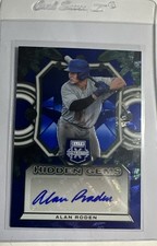 2023 Panini Elite Extra Edition 💥Hidden Gems Alan Roden #HG-ARD Blue Auto RC
