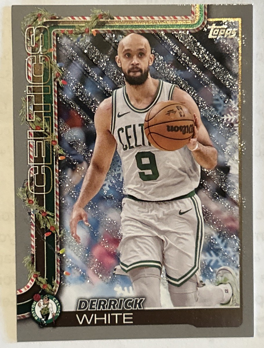 2025-26 Topps Basketball Holiday Derrick White SILVER GLITTER #H6