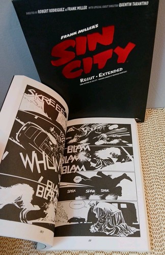 Frank Miller's Sin City Movie Recut Extended DVD 2 Disc Box Set Graphic Novel - Bild 5 von 7