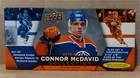 2015-16 Connor McDavid Upper Deck Rookie Collection Set Box + Topper