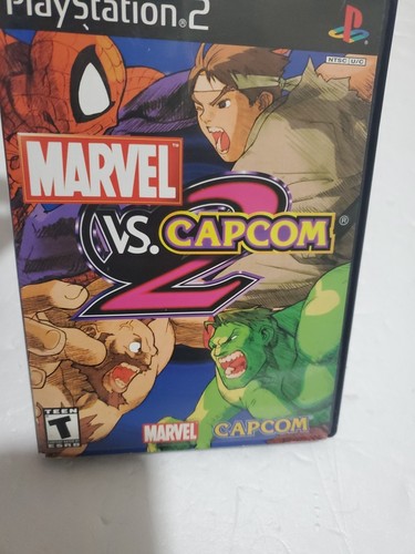 Marvel vs Capcom 2 for PlayStation 2 NO MANUAL - Picture 2 of 8