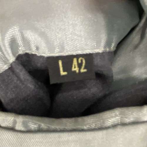 Chaps Ralph Lauren Mens 42L Gray Lambswool Overcoat Heavy Lined Classic - Picture 14 of 14