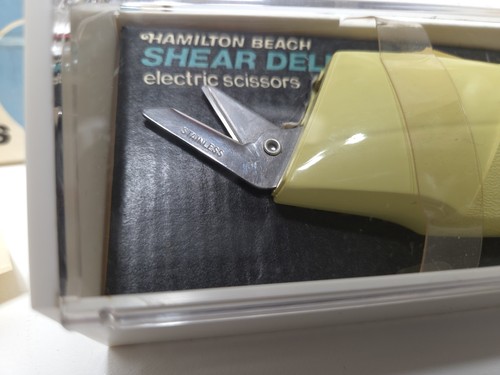 Vintage 2 velocidades Tijeras Eléctricas Scovill / Hamilton Beach Modelo 348 - Imagen 2 de 9