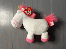 Ty Beanie Baby “Fluffy” the Unicorn from Despicable Me 3 - With Tags  (7 inch)