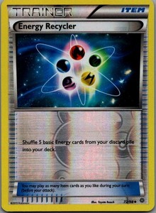 Energy Recycler Reverse Holo Uncommon XY - Ancient Origins 72/98 Near Mint