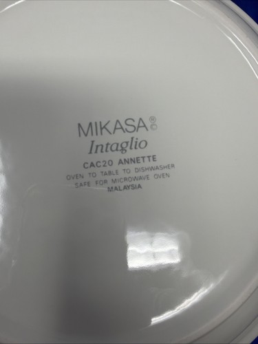Lote de 3 cuencos para servir verduras Mikasa CAC 20 Annette redondos de 8,5" usados en excelente estado - Imagen 11 de 17