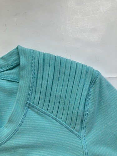 Pullover Lululemon Star Runner manga larga para mujer talla 6 azul agua usado en excelente estado - Imagen 3 de 9