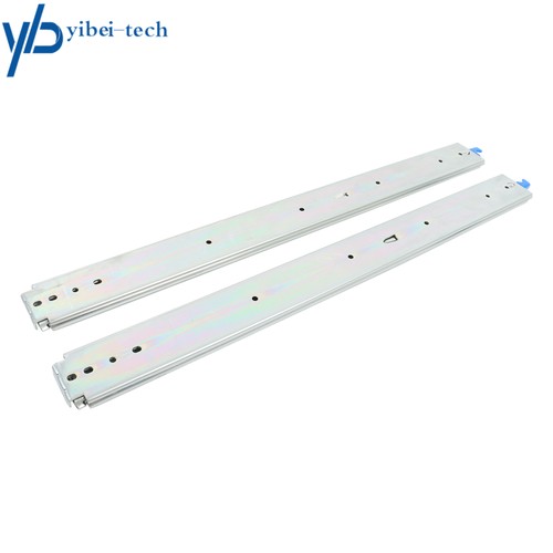 1 Pair Locking Drawer Slides 32" Full Extension & Lock 500 lb Load Capacity - Picture 8 of 12