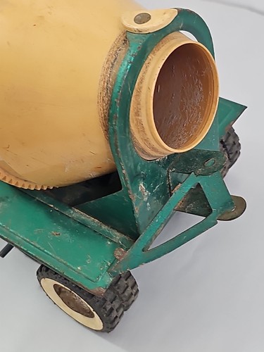 Vintage Structo Ready Mix Concrete Cement Truck 1960's Pressed Steel ~ As Is - Picture 7 of 17