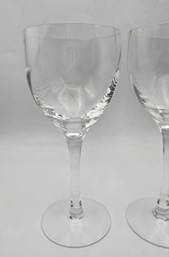 Copa de cristal con remolino óptico KOSTA BODA CHATEAU ~ 6 7/8" Suecia NUEVA - Imagen 5 de 10