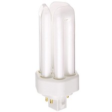Satco S8341 2700K 18-Watt GX24q-2 Base T4 Triple 4-Pin Tube for Electronic
