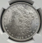 1896 P NGC MS64  Silver Morgan Dollar $1 US Great Coin!