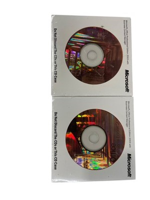 Lot of 2 MS Microsoft Office 2003 Basic Edition