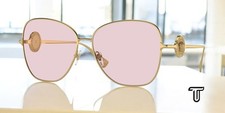 VERSACE VE2256 1002P5 Gold Photo Pink 60 mm Women's Sunglasses