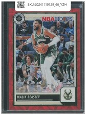 2023 Panini Prizm Malik Beasley /88 Base Prizms Multi Wave #239