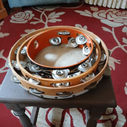 3er Set Tamburine gebraucht