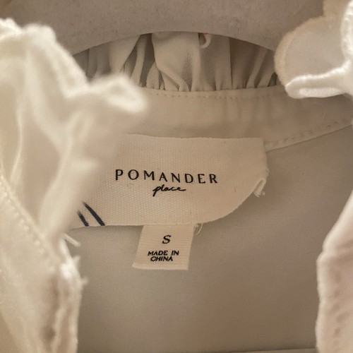 Biesenbluse Pomander Place weiß Selena Größe Small romantisch bäuerlich zierlich - Bild 2 von 6