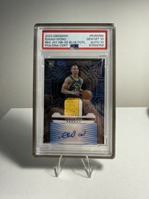 2023-24 PSA 10 Obsidian Rookie Jersey Auto Isaiah Wong Electric Etch Blue /27