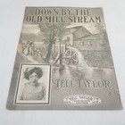 Down by the Old Mill Stream by Tell Taylor 1910 Sheet Music
