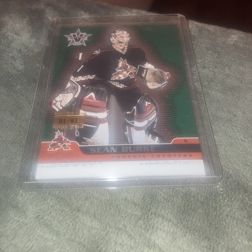 2001-02 Vanguard Premiere Date #75 Sean Burke (01/83)