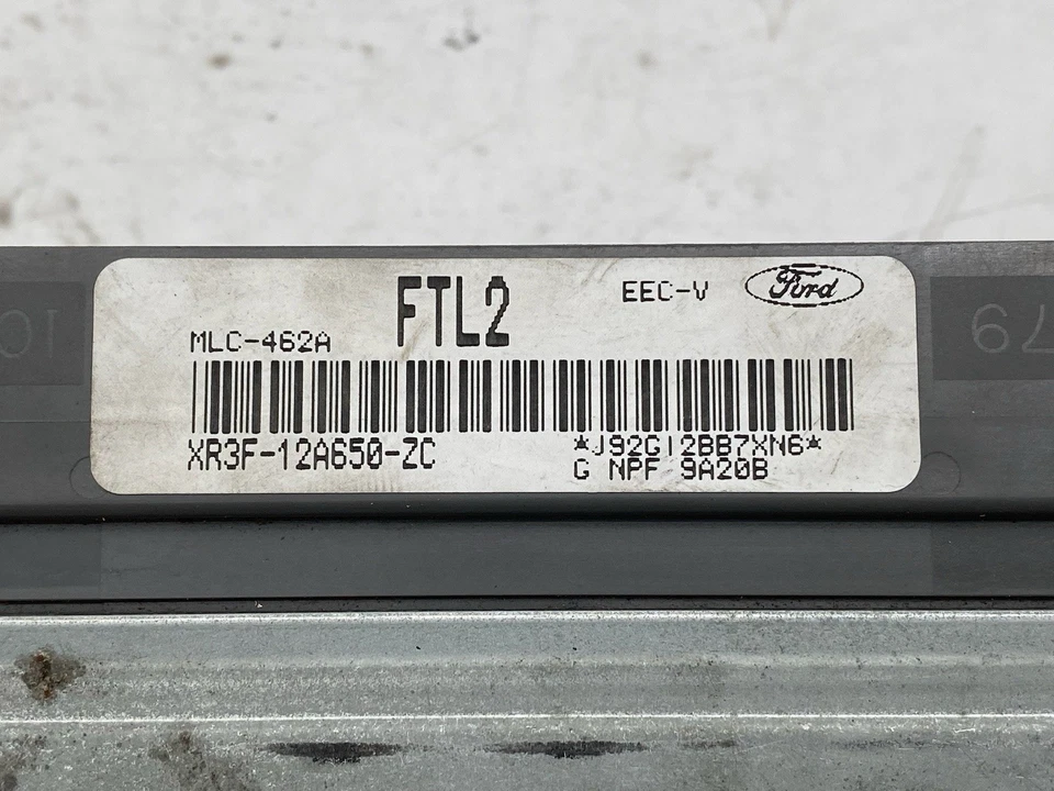 1999-2000 Ford Mustang 4.6L Engine Computer Control Module ECU XR3F-12A650-ZC - Image 4 of 4