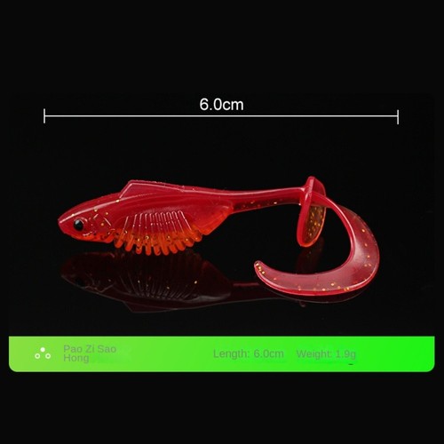10PCS 6.0cm 1.9g Fishing Jig Lure 6 Colors Floating Minnow Baits Fishing - Picture 6 of 15