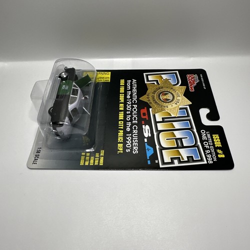Racing Champions Police '50 FORD COUPE - NEW YORK CITY POLICE 1:58 scale - Picture 5 of 8